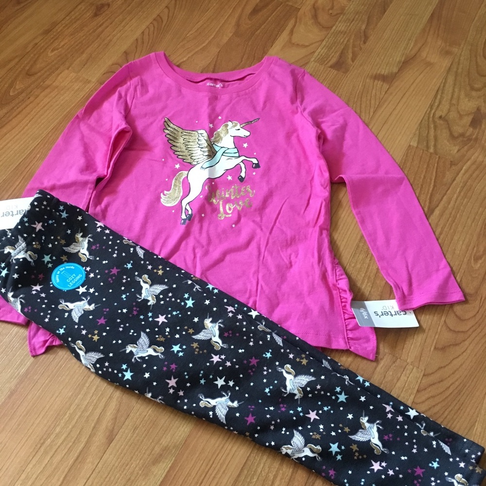 NWT Carter’s Unicorn Outfit